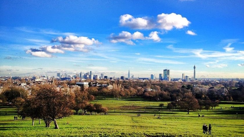 Big London parks and rivers walk