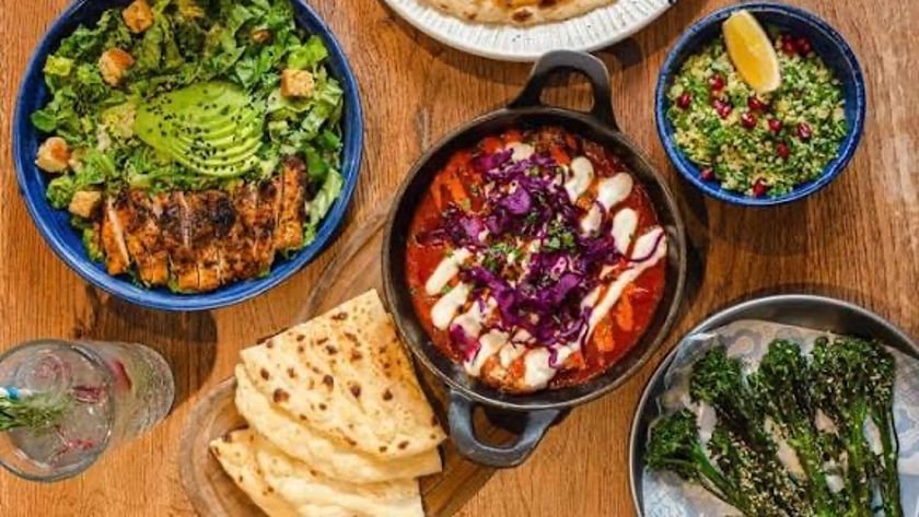 Mediterranean brunch