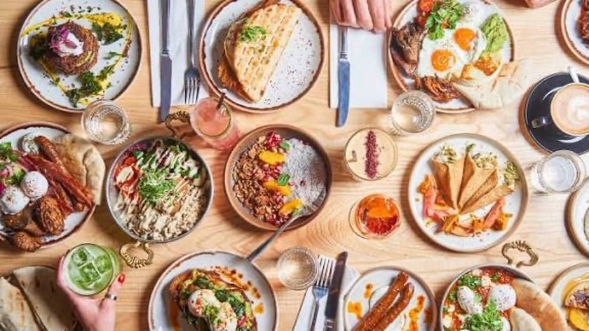 Eastern Mediterranean brunch