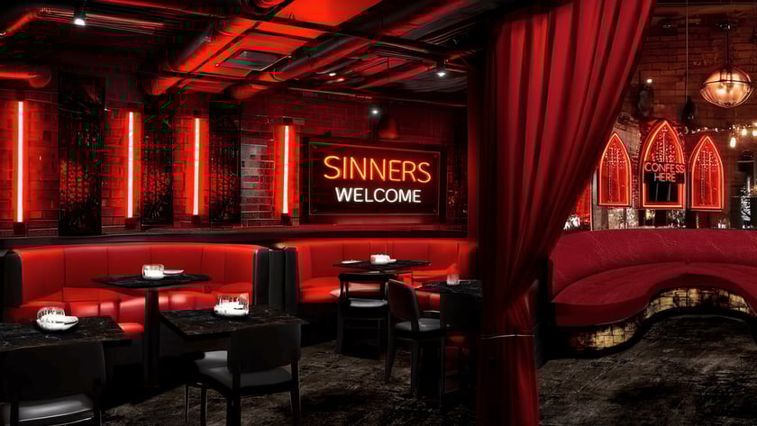 Drinks at a new place