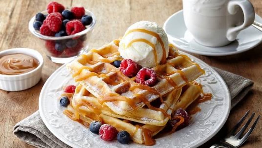 Waffle brunch